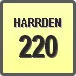 Piktogram - Typ HARRDEN: HARRDEN 220